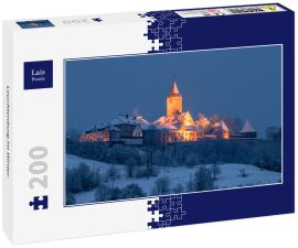 Lais Puzzle - Leuchtenburg im Winter - 200 Teile