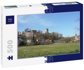 Lais Puzzle - Pappenheim - Bayern - Burg mit katholischer Kirche - 500 Teile