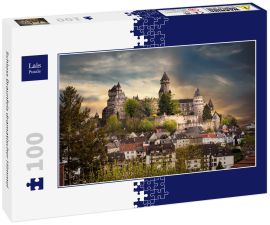 Lais Puzzle - Schloss Braunfels dramatischer Himmel - 100 Teile