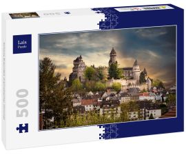 Lais Puzzle - Schloss Braunfels dramatischer Himmel - 500 Teile