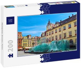 Lais Puzzle - Marktplatz, Breslau, Polen - 200 Teile
