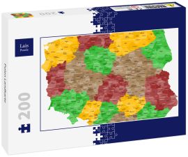 Lais Puzzle - Polen Landkarte - 200 Teile