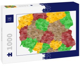 Lais Puzzle - Polen Landkarte - 1.000 Teile