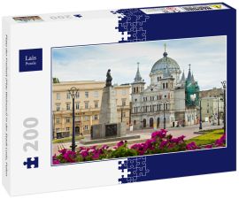 Lais Puzzle - Platz der Freiheit (Plac Wolnosci) in der Stadt Lodz, Polen - 200 Teile