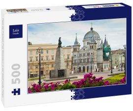 Lais Puzzle - Platz der Freiheit (Plac Wolnosci) in der Stadt Lodz, Polen - 500 Teile