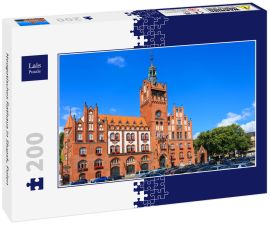 Lais Puzzle - Neogotisches Rathaus in Słupsk, Polen - 200 Teile