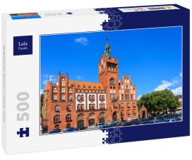 Lais Puzzle - Neogotisches Rathaus in Słupsk, Polen - 500 Teile