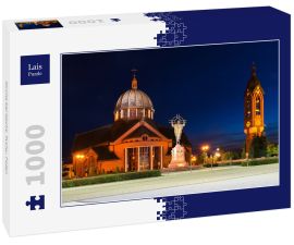 Lais Puzzle - Kirche bei Nacht, Tychy, Polen - 1.000 Teile