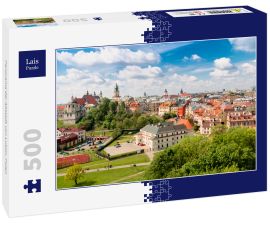 Lais Puzzle - Panorama der Altstadt von Lublin, Polen - 500 Teile