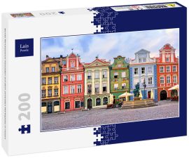 Lais Puzzle - Bunte Renaissance-Fassaden auf dem zentralen Marktplatz in Posen - 200 Teile