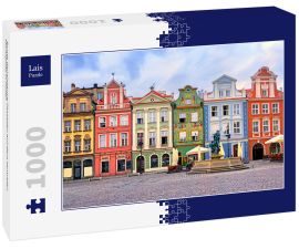 Lais Puzzle - Bunte Renaissance-Fassaden auf dem zentralen Marktplatz in Posen - 1.000 Teile