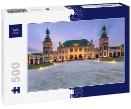 Lais Puzzle - Bischofspalast nach Sonnenuntergang in Kielce, Polen - 500 Teile
