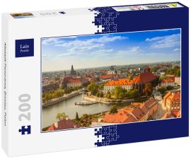 Lais Puzzle - Altstadt-Panorama, Breslau, Polen - 200 Teile