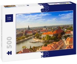 Lais Puzzle - Altstadt-Panorama, Breslau, Polen - 500 Teile