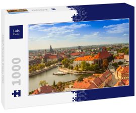 Lais Puzzle - Altstadt-Panorama, Breslau, Polen - 1.000 Teile