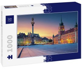 Lais Puzzle - Warschau. Bild der Altstadt von Warschau, Polen bei Sonnenuntergang - 1.000 Teile