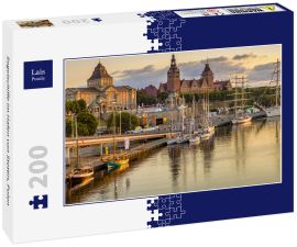 Lais Puzzle - Segelschiffe im Hafen von Stettin, Polen - 200 Teile