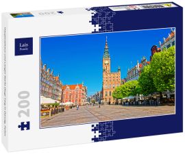 Lais Puzzle - Hauptrathaus und Langer Markt Dlugi Targ in Danzig, Polen - 200 Teile