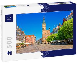 Lais Puzzle - Hauptrathaus und Langer Markt Dlugi Targ in Danzig, Polen - 500 Teile