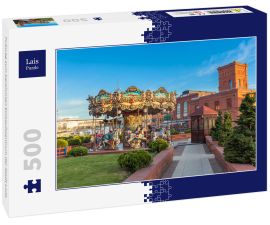 Lais Puzzle - Fußweg zum berühmten Einkaufszentrum der Stadt Lodz - 500 Teile