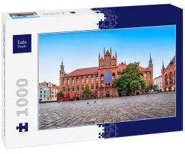 Lais Puzzle - Gotische Fassade des Alten Rathauses von Torun auf dem Alten Markt, Polen - 1.000 Teile