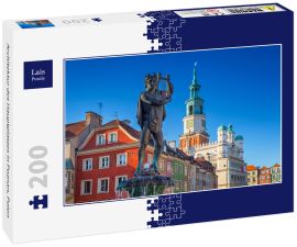 Lais Puzzle - Architektur des Hauptplatzes in Poznan, Polen - 200 Teile