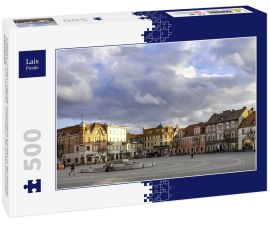 Lais Puzzle - Gniezno / Polen - Sakrale und profane Bauten in der Altstadt, Kathedrale und Stadtbild - Architektur der ersten polnischen Hauptstadt - 500 Teile