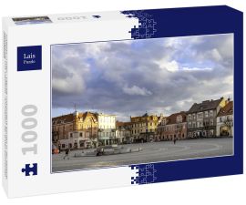 Lais Puzzle - Gniezno / Polen - Sakrale und profane Bauten in der Altstadt, Kathedrale und Stadtbild - Architektur der ersten polnischen Hauptstadt - 1.000 Teile