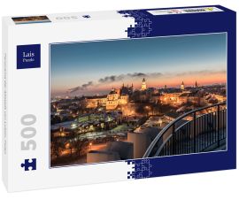 Lais Puzzle - Panorama der Altstadt von Lublin, Polen - 500 Teile