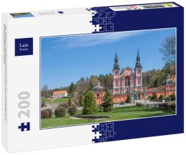 Lais Puzzle - die bekannte Wallfahrtskirche Swieta Lipka (Heiligelinde) in Ermland-Masuren, Polen - 200 Teile