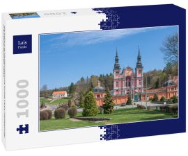 Lais Puzzle - die bekannte Wallfahrtskirche Swieta Lipka (Heiligelinde) in Ermland-Masuren, Polen - 1.000 Teile