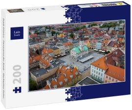 Lais Puzzle - Stadt Gliwice - Panorama der Stadt - Marktplatz Polen - 200 Teile