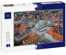 Lais Puzzle - Stadt Gliwice - Panorama der Stadt - Marktplatz Polen - 500 Teile