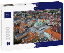 Lais Puzzle - Stadt Gliwice - Panorama der Stadt - Marktplatz Polen - 1.000 Teile