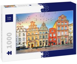 Lais Puzzle - Steinerne Flachreliefs an den Mauern von Danzig - 1.000 Teile