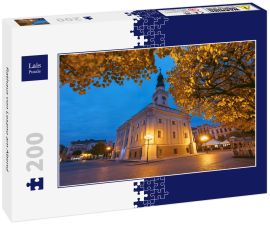 Lais Puzzle - Rathaus von Leszno am Abend - 200 Teile