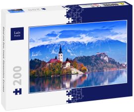 Lais Puzzle - Bled mit See, Insel, Slowenien, Europa - 200 Teile