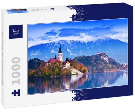 Lais Puzzle - Bled mit See, Insel, Slowenien, Europa - 1.000 Teile