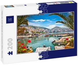 Lais Puzzle - Hafen der Stadt Saranda am Ionischen Meer, Albanien - 200 Teile