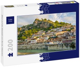 Lais Puzzle - Blick auf die Altstadt von Berat, Albanien - 200 Teile