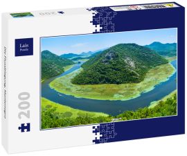 Lais Puzzle - Die Flussbiegung, Montenegro - 200 Teile