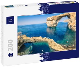 Lais Puzzle - Das weltberühmte Azure Window auf der Insel Gozo in Malta - 200 Teile