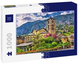 Lais Puzzle - Kirche Sant Esteve in Andorra la Vella, Andorra - 1.000 Teile
