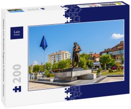 Lais Puzzle - Statue von Ibrahim Rugova in Pristina - Kosovo - 200 Teile