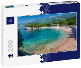 Lais Puzzle - Montenegrinische Bucht mit Sandstrand - 200 Teile
