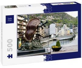 Lais Puzzle - Statue "Adel der Zeit" - Andorra - 500 Teile