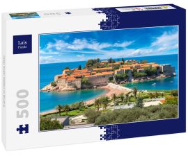 Lais Puzzle - Insel Sveti Stefan in Budva - 500 Teile