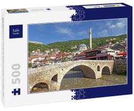 Lais Puzzle - Die Altstadt von Prizren an einem schönen sonnigen Tag, Kosovo - 500 Teile