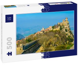 Lais Puzzle - Blick auf den Ersten Turm von San Marino - Guaita - 500 Teile