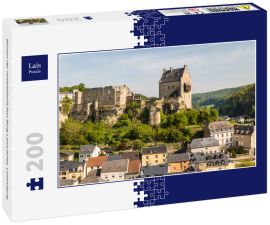 Lais Puzzle - Ruinen der mittelalterlichen Burg Larochette, Luxemburg - 200 Teile
